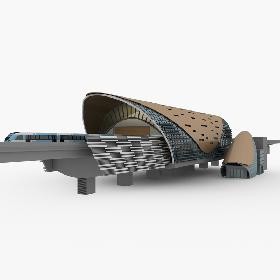 Dubai Metro Train 01